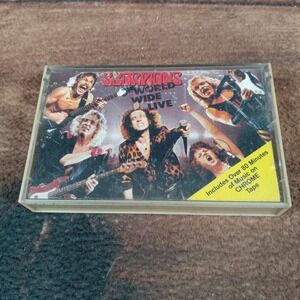 Scorpions World Wide Live Cassette Tape PolyGram Records 1985